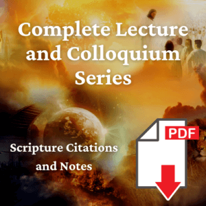 Complete Lecture and Colloquium scriptures and notes